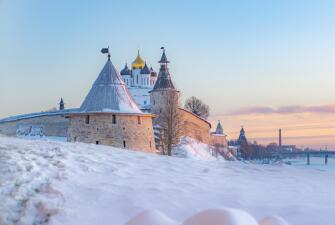 Зимние каникулы в Пскове и Великом Новгороде 2025 (3 дней + ж/д)*