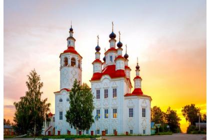 От устья Северной Двины до вологодской стороны ( 3 дня + ж/д )