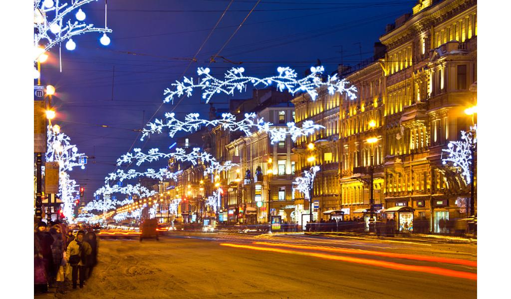 Санкт петербург невский проспект зимой