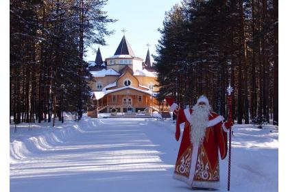 В краю сосен и берёз ожидает Дед Мороз ( 2 дня + ж/д )
